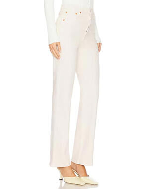 RE/DONE | 90s High Rise Loose Jeans Vintage White SIZE 27 NWT $285MSRP